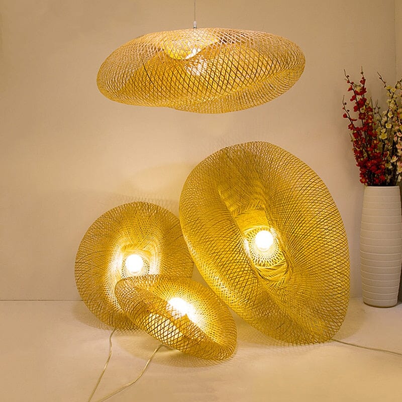 NYRA Bamboo Weaving Lamp