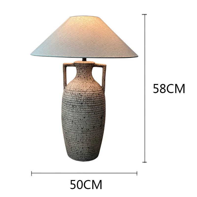 NYRA Handmade Ceramic Desk Lamp