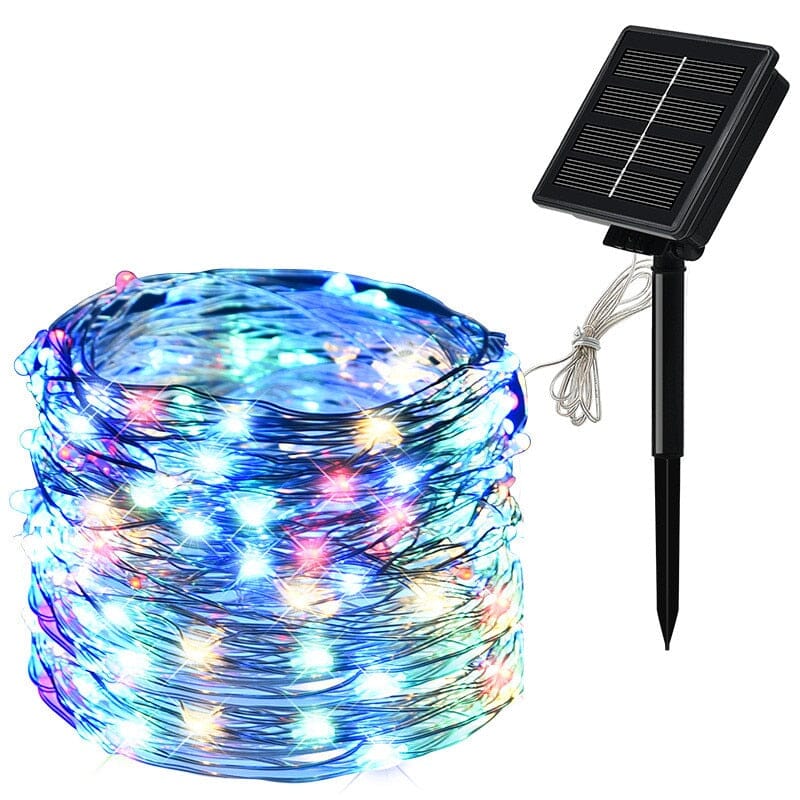 LED Round Solar Fairy Lights