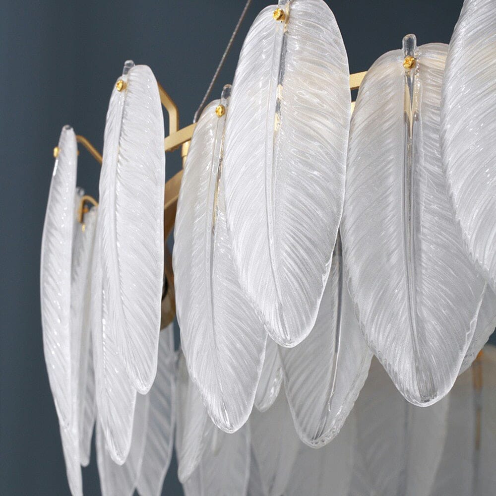 Feather Chandelier