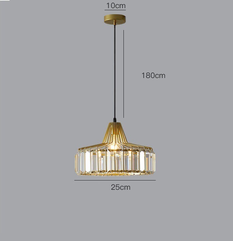 Serenity Crystal Pendant Lamp