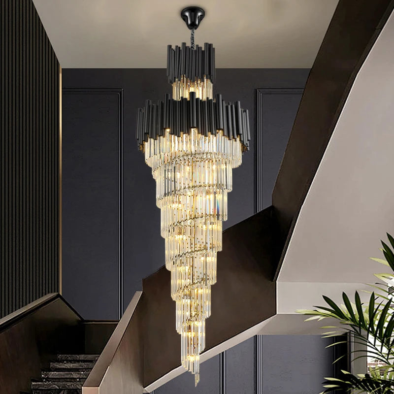 New York Black Chandelier