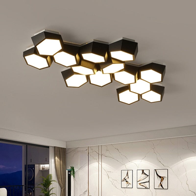 Modern Geometry Alloy LED Ceiling Lights