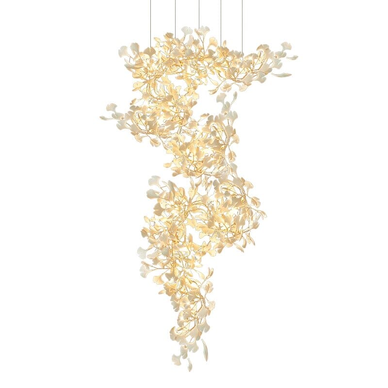 Ginkgo Leaf Chandelier