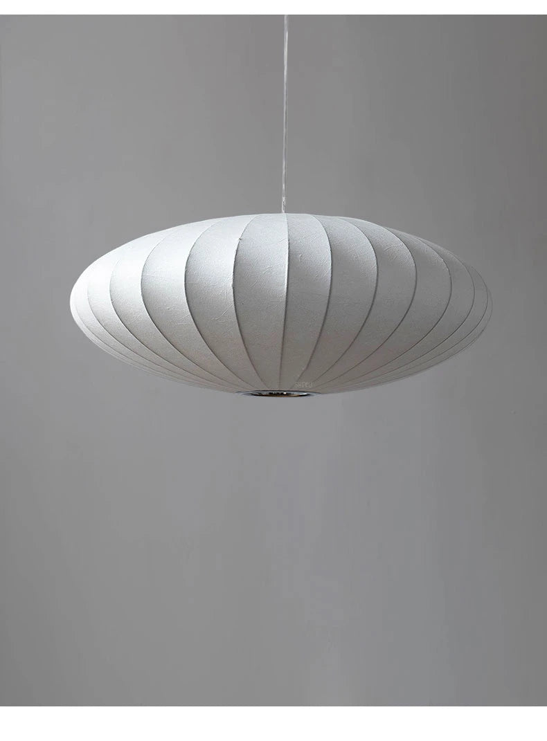 Silk Oval Pendant Lamps