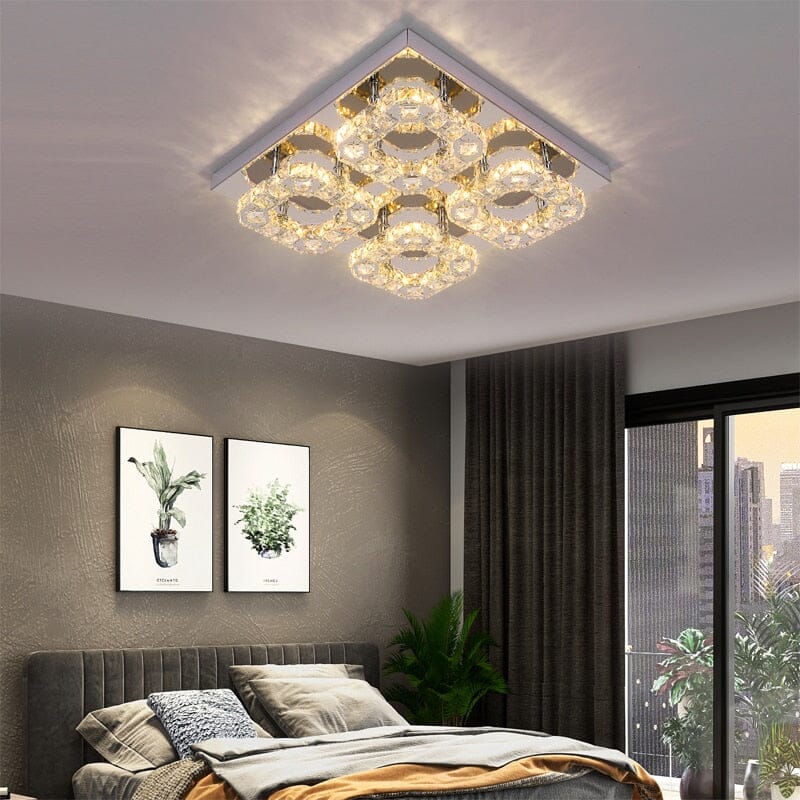 Edward Four Ring Chandelier