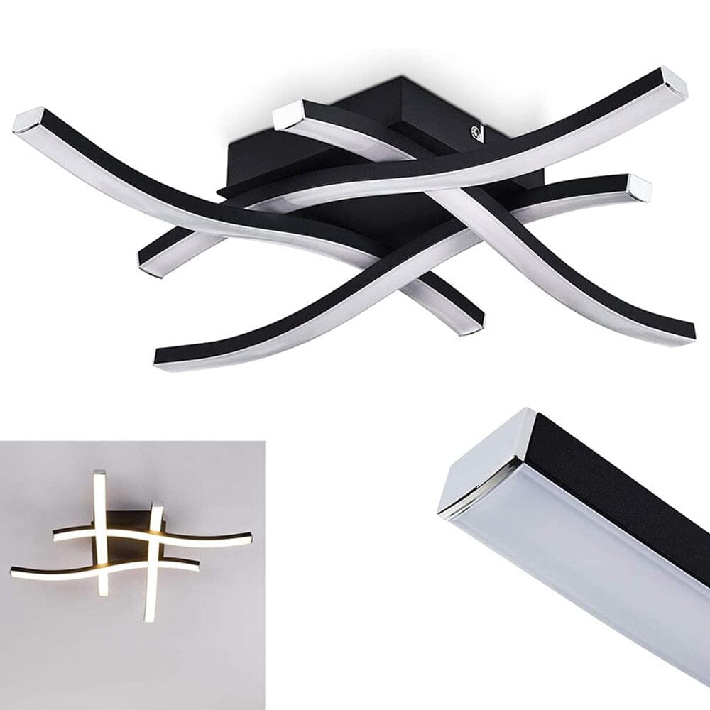 24W LED Forked Shaped Ceiling Lamp