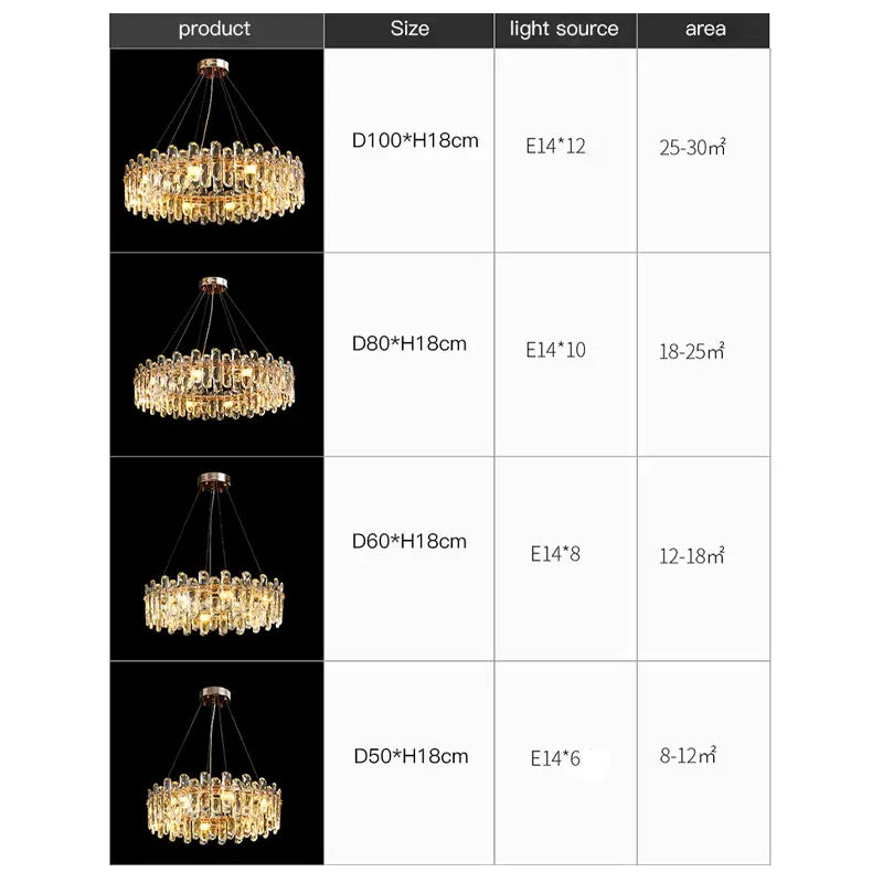 Tooley Crystal Chandelier