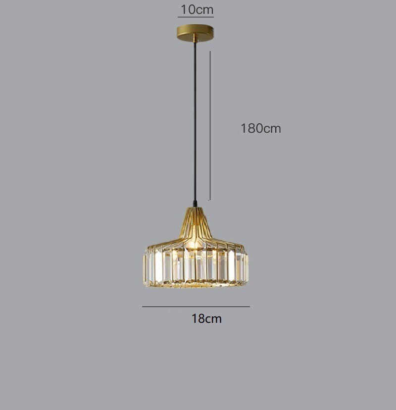 Serenity Crystal Pendant Lamp