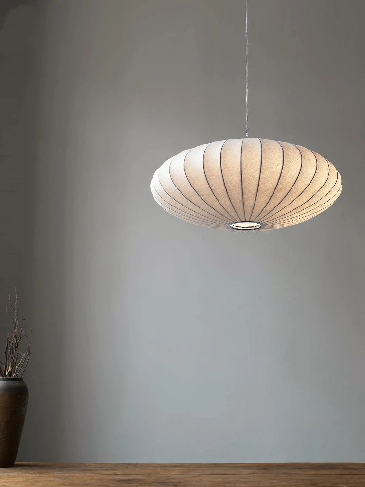 Silk Oval Pendant Lamps