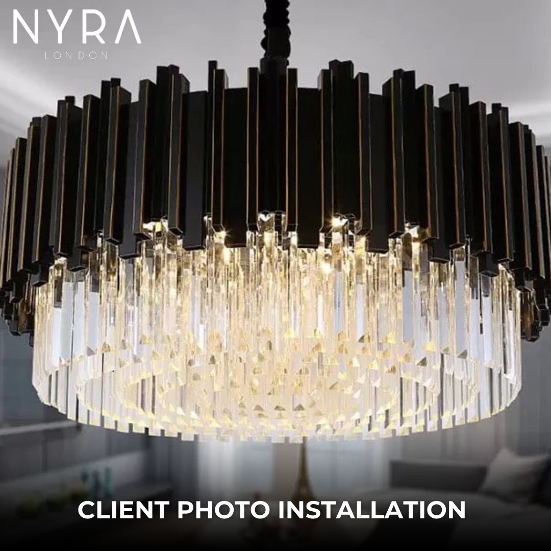 Sylvia Matte Chandelier