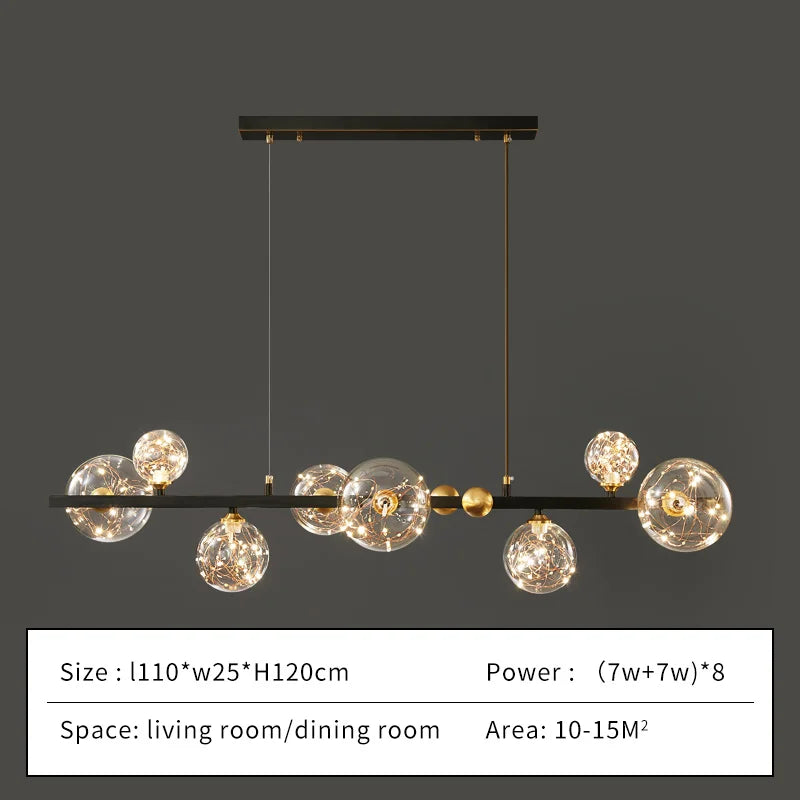 Comet Chandelier