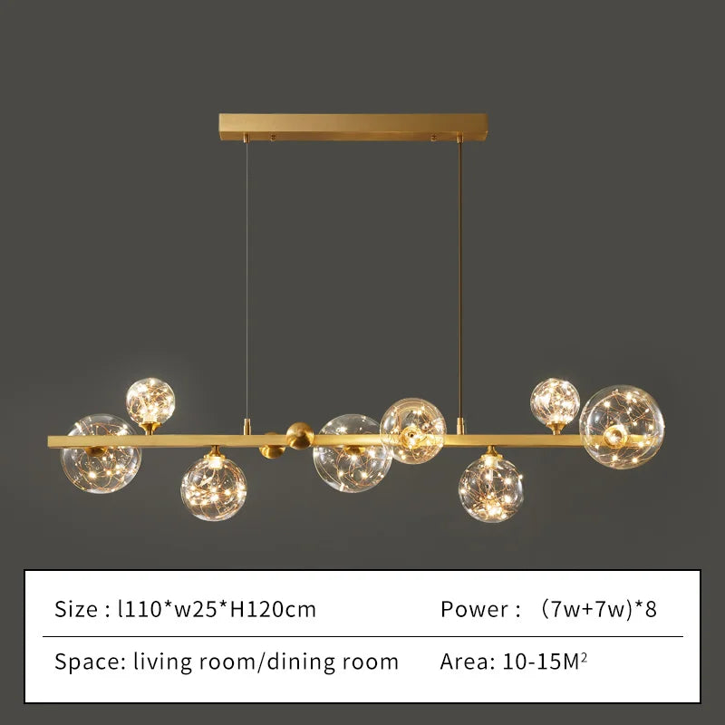 Comet Chandelier