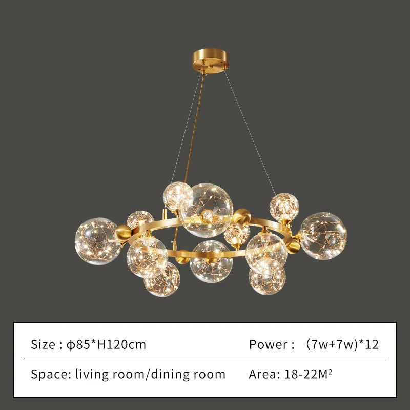 Comet Chandelier