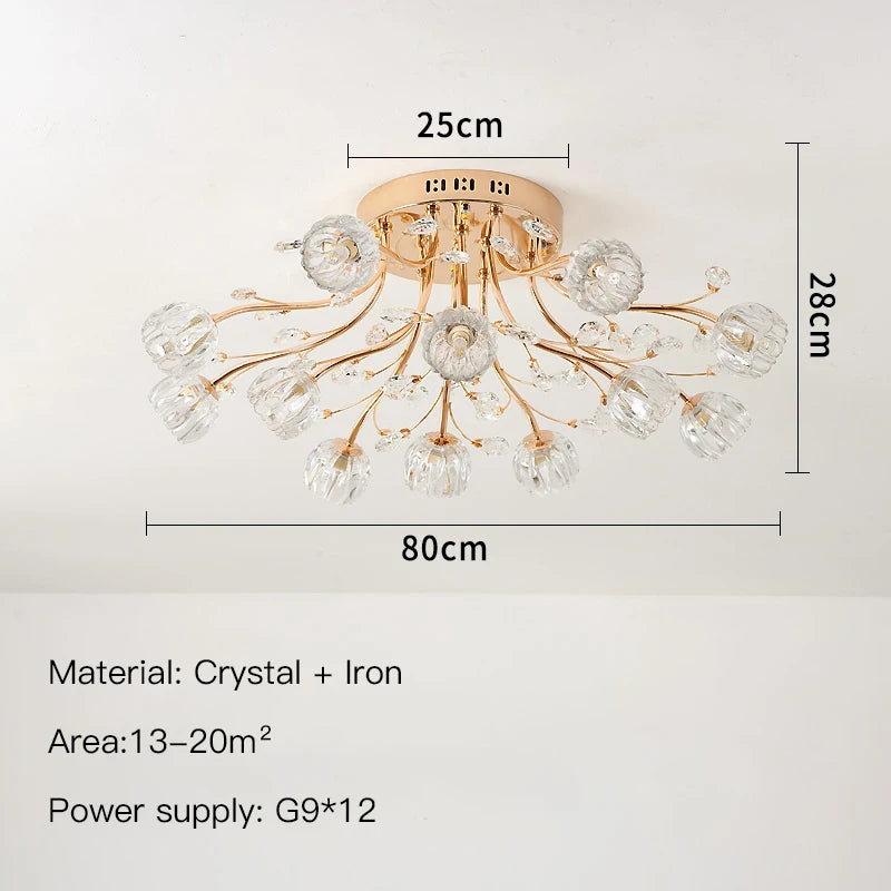 Alma Crystal Lamp