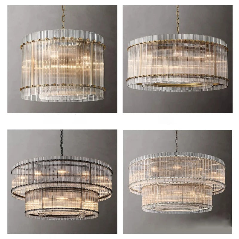 Regal Gleam Crystal Chandelier