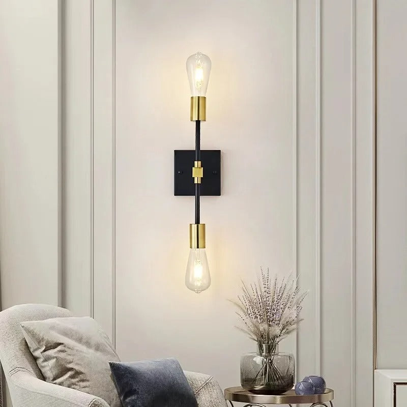 LuxeLine Twin Sconce