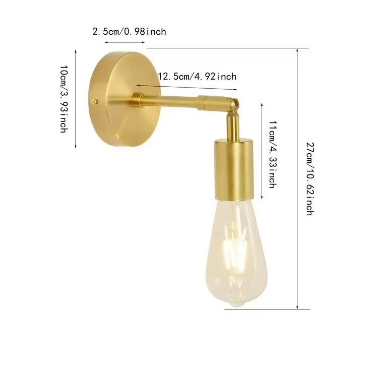 LuxeLine Twin Sconce