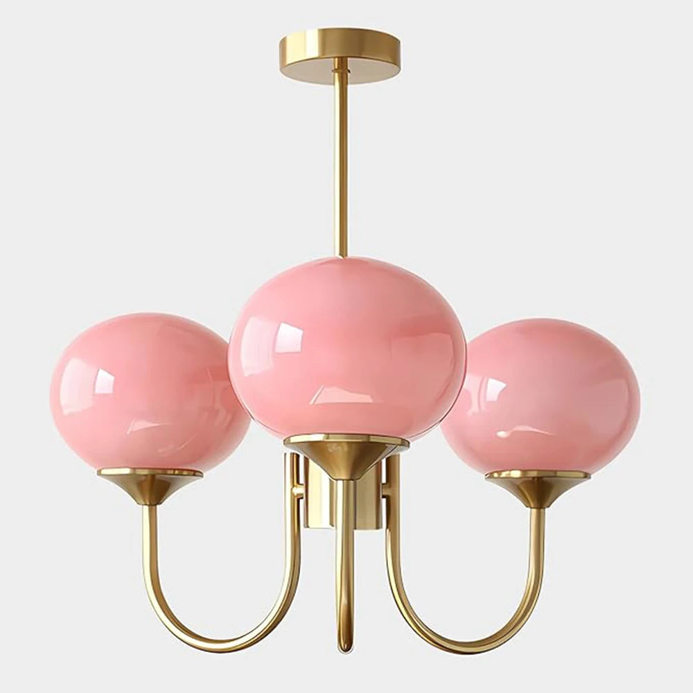 Blush Glow Chandelier