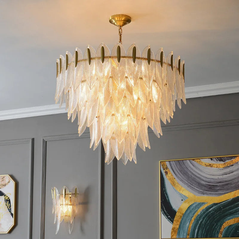 VIOLETTA Glass Chandeliers