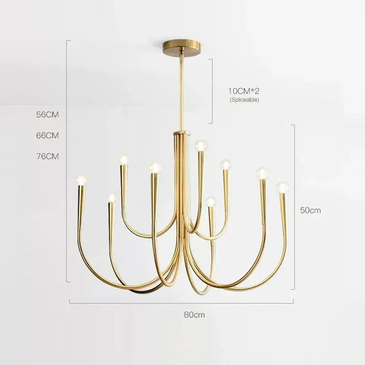 Regal Radiance Branch Chandelier