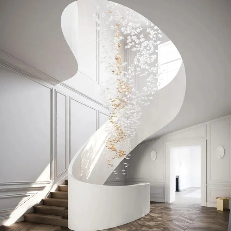 Sand & Sea Wave Glass Chandelier