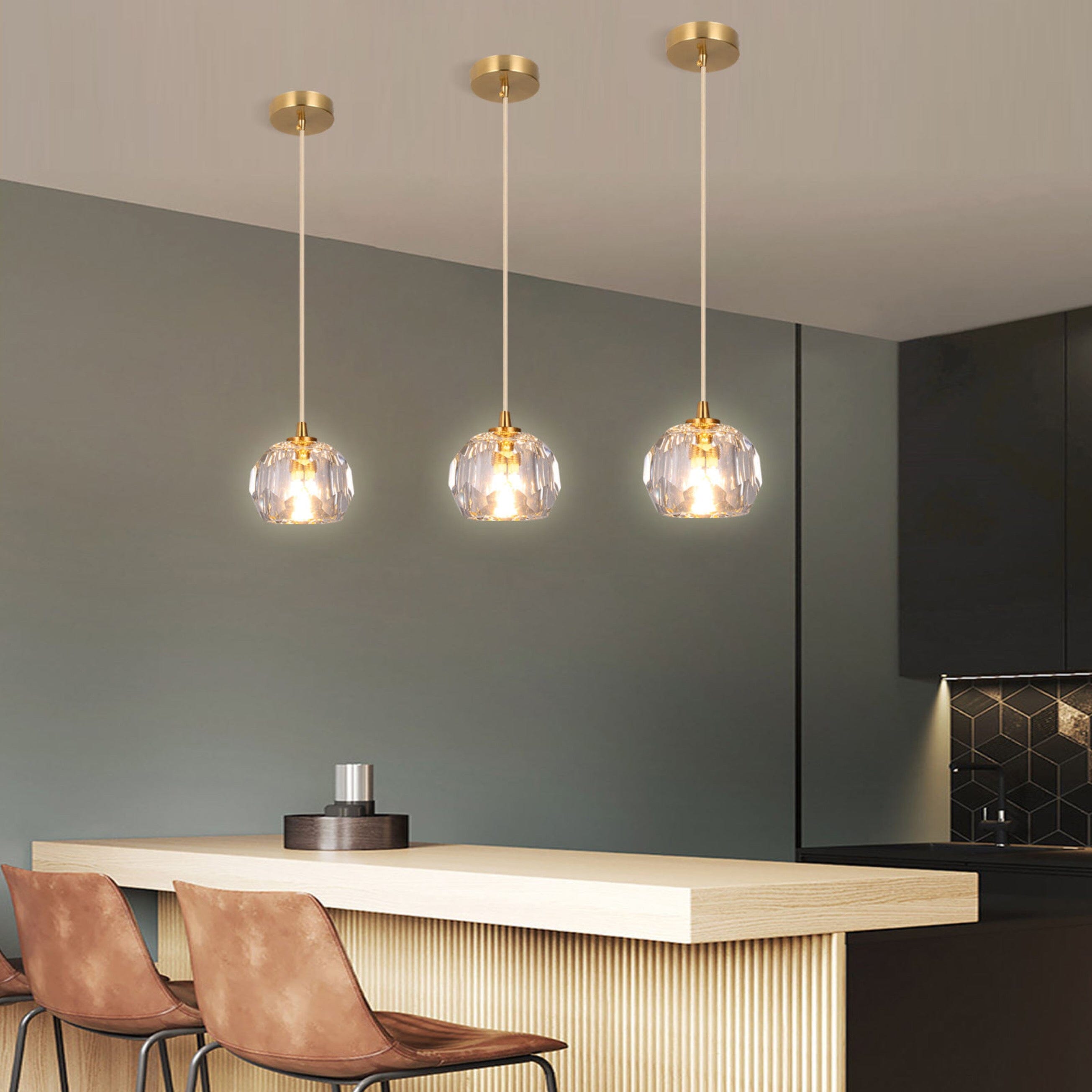 Nordic Crystal Pendant Lights