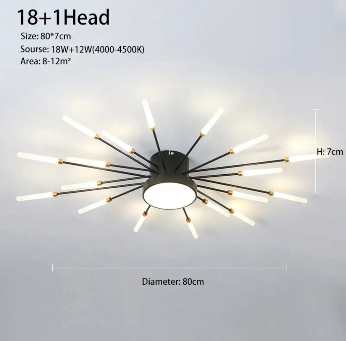 Magic Wand Chandelier