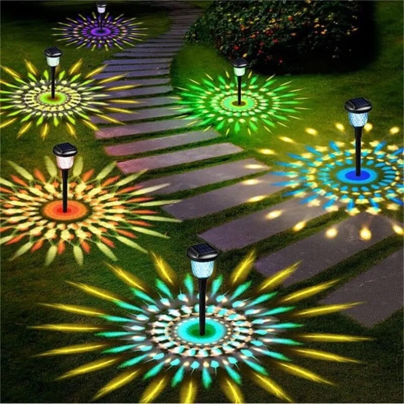 Rainbow Garden Solar Lights