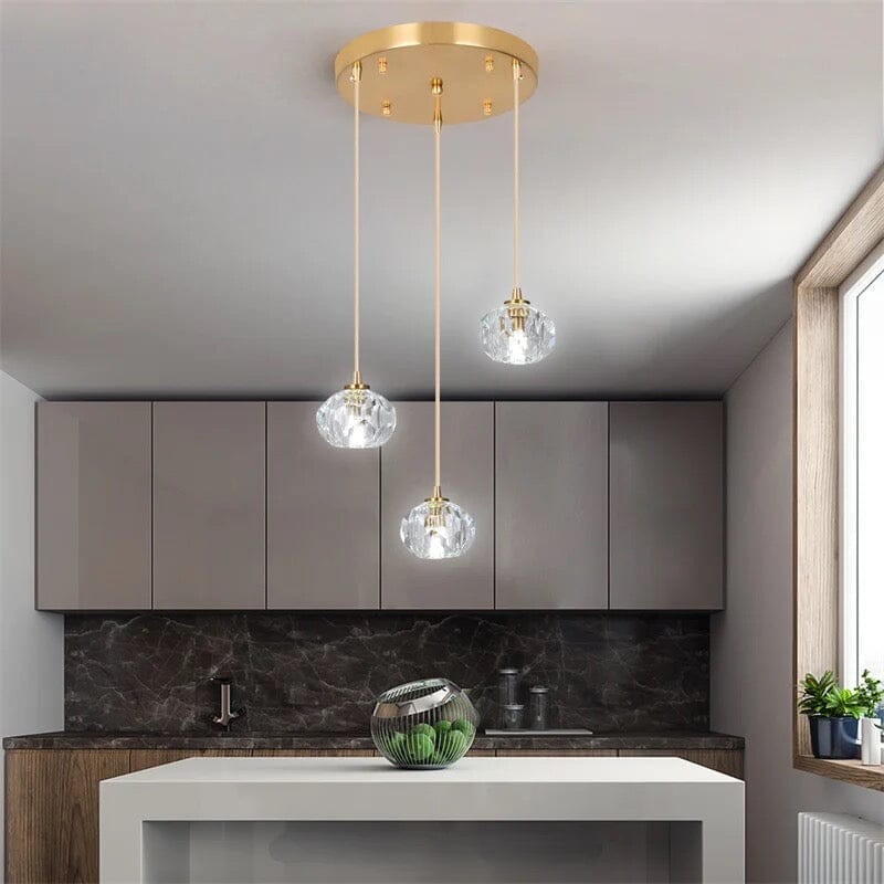 Nordic Crystal Pendant Lights