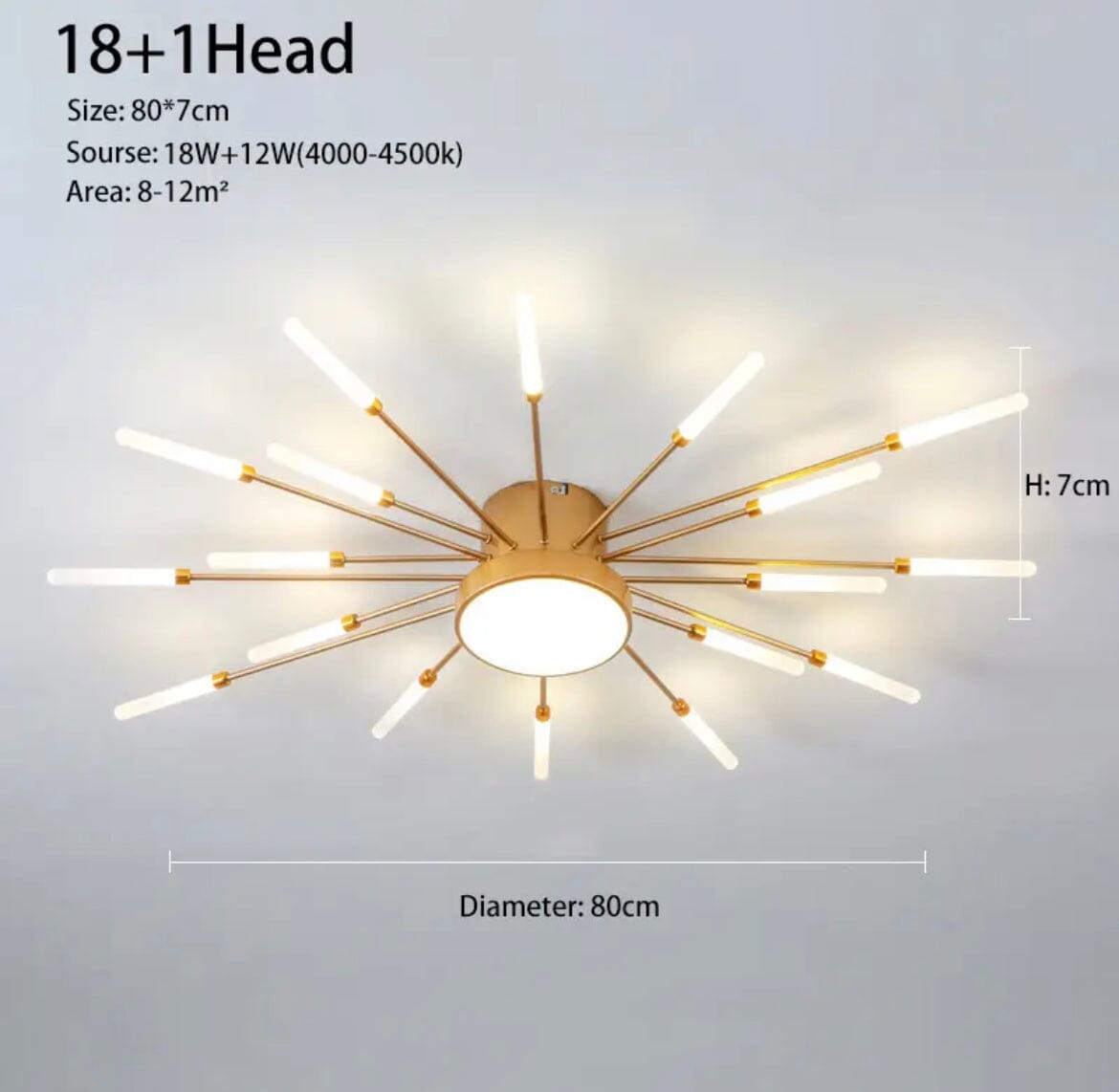 Magic Wand Chandelier