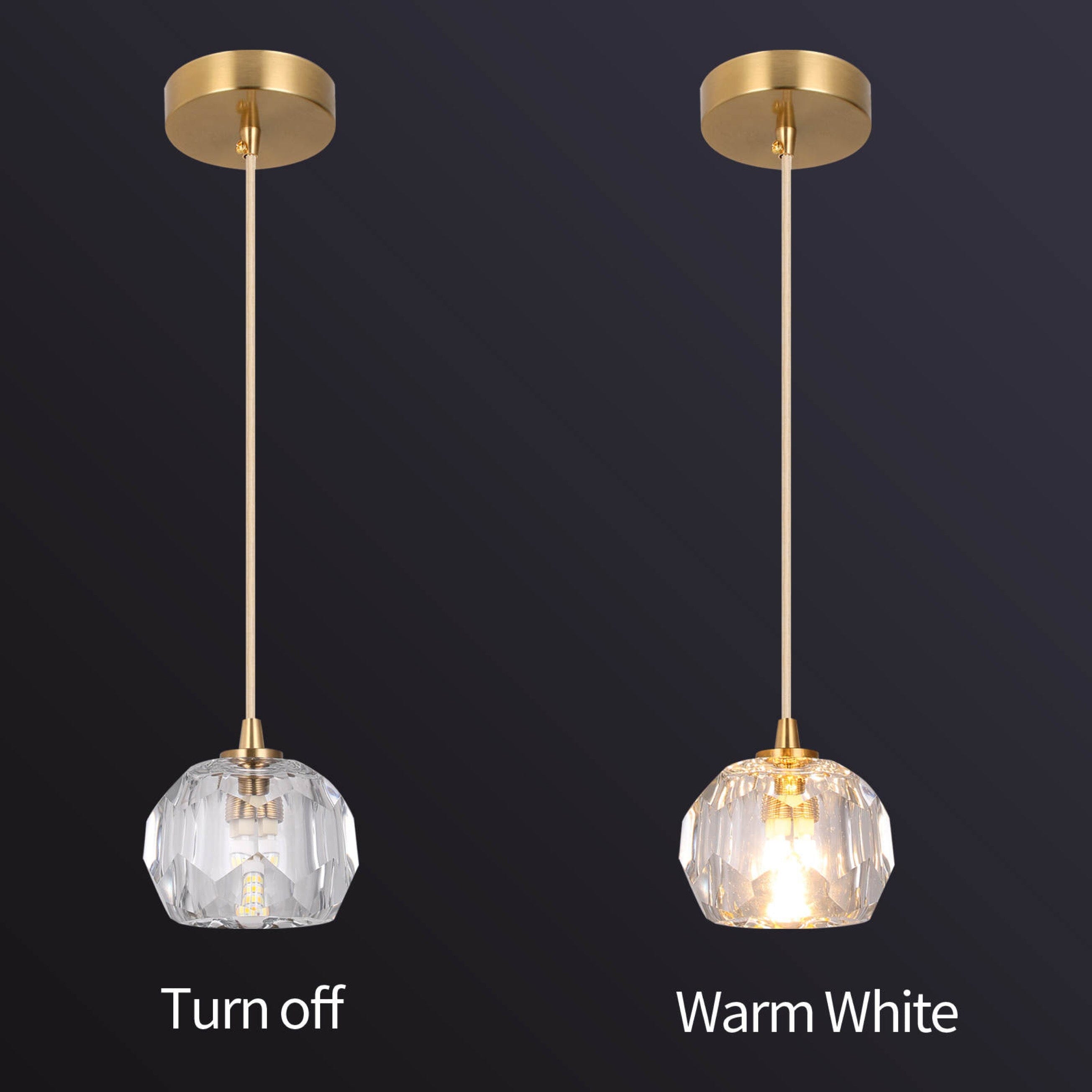 Nordic Crystal Pendant Lights