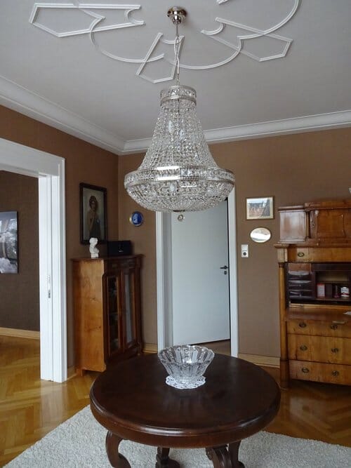 Stockholm Hot Air Balloon Crystal Chandelier