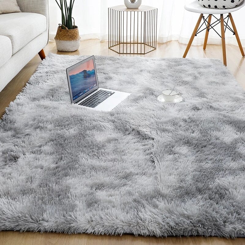 Square Fur Rug