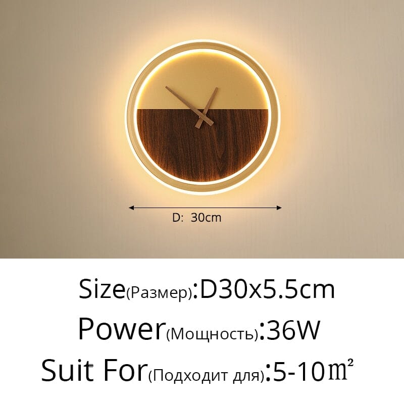 NYRA Unqiue LED wall clock