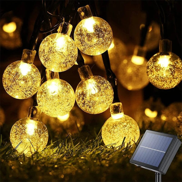 Led grande deals globe string light