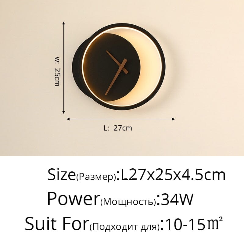 NYRA Unqiue LED wall clock