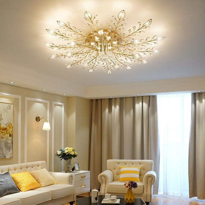 Flower Wall Chandelier