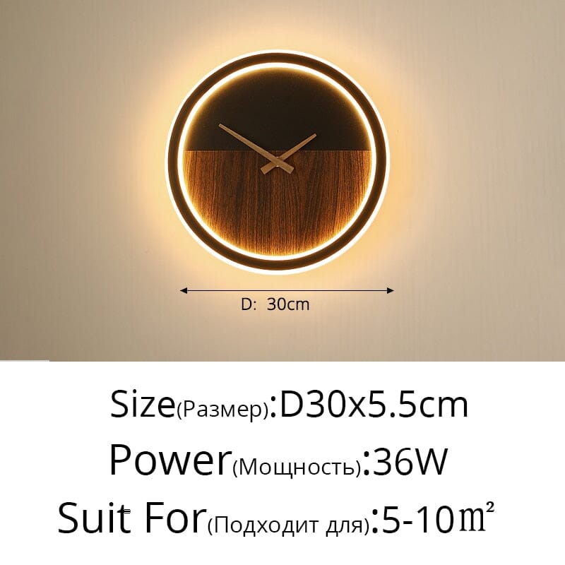 NYRA Unqiue LED wall clock