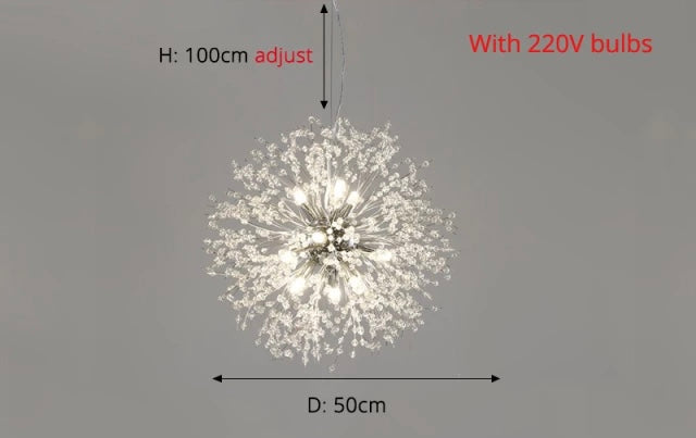 Modern Dandelion Pendant Light