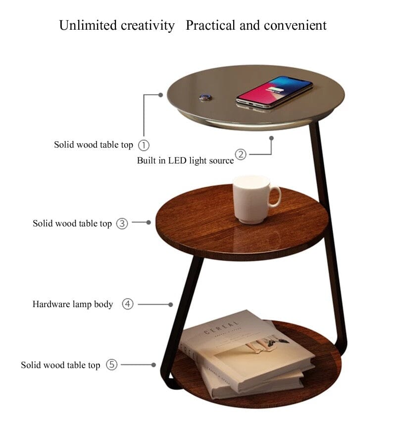 Sven Chestnut Table Lamp