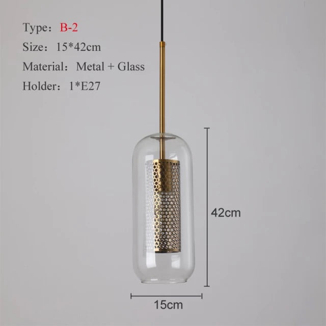 Osso Glass Pendant