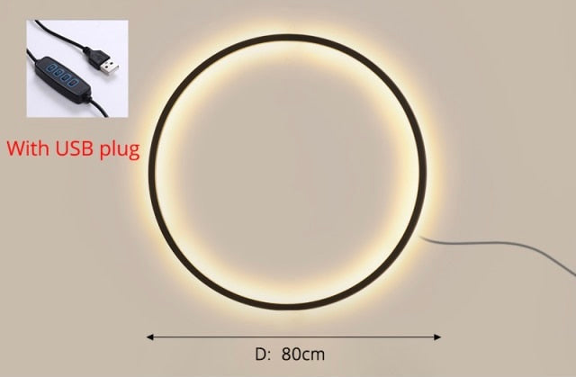 New Eclipse Round Wall Lamp