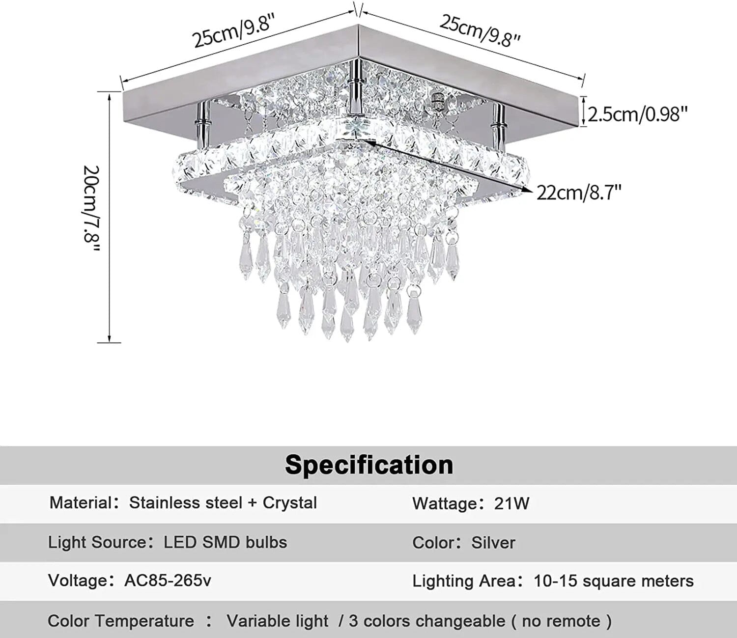 Emily Crystal Lamp