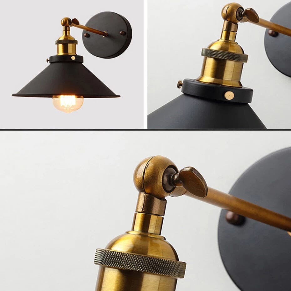 Hunter Industrial Wall Lamp